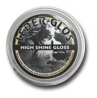 Leder Glos High Shine Gloss BLACK Large 80g Tin - Boot Polish